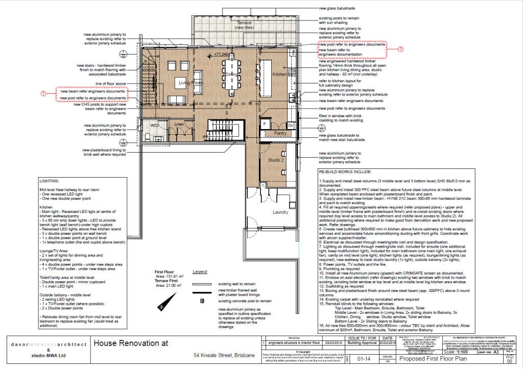 Detail Design - Residental Internal Renovation
