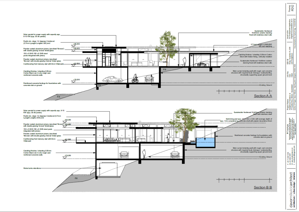 Preliminary Design - Hodgkinson Residence